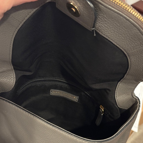 Marc Jacobs Charcoal Leather Backpack - Picture 4 of 4